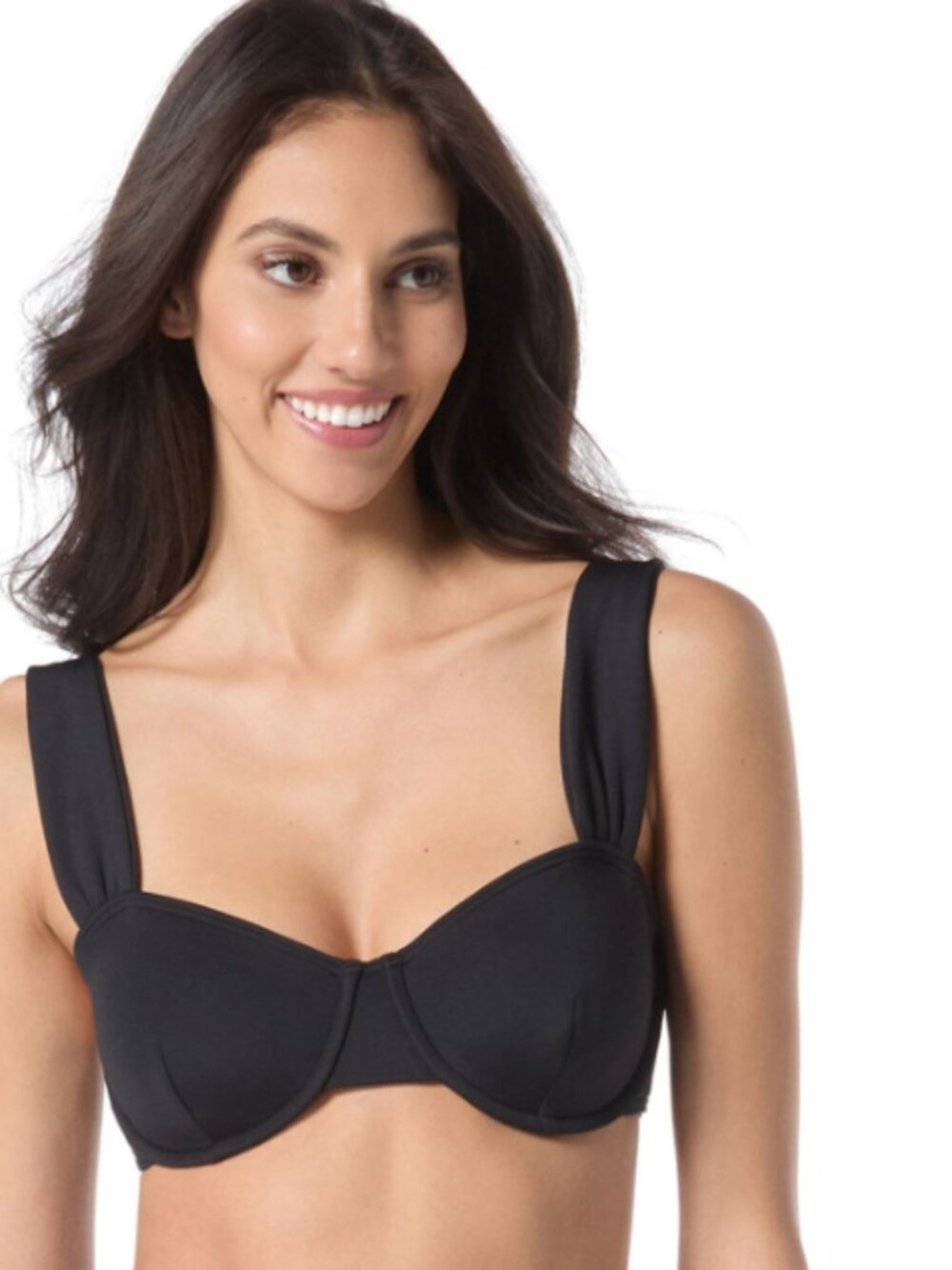 Vince Camuto Women's Underwire Bikini Top - Black Size XS 11323